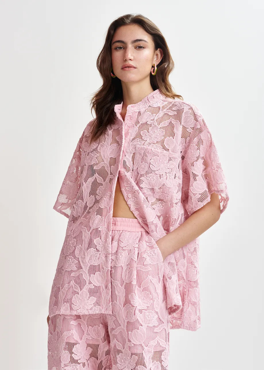 Henim Lace Wide Leg Pants
