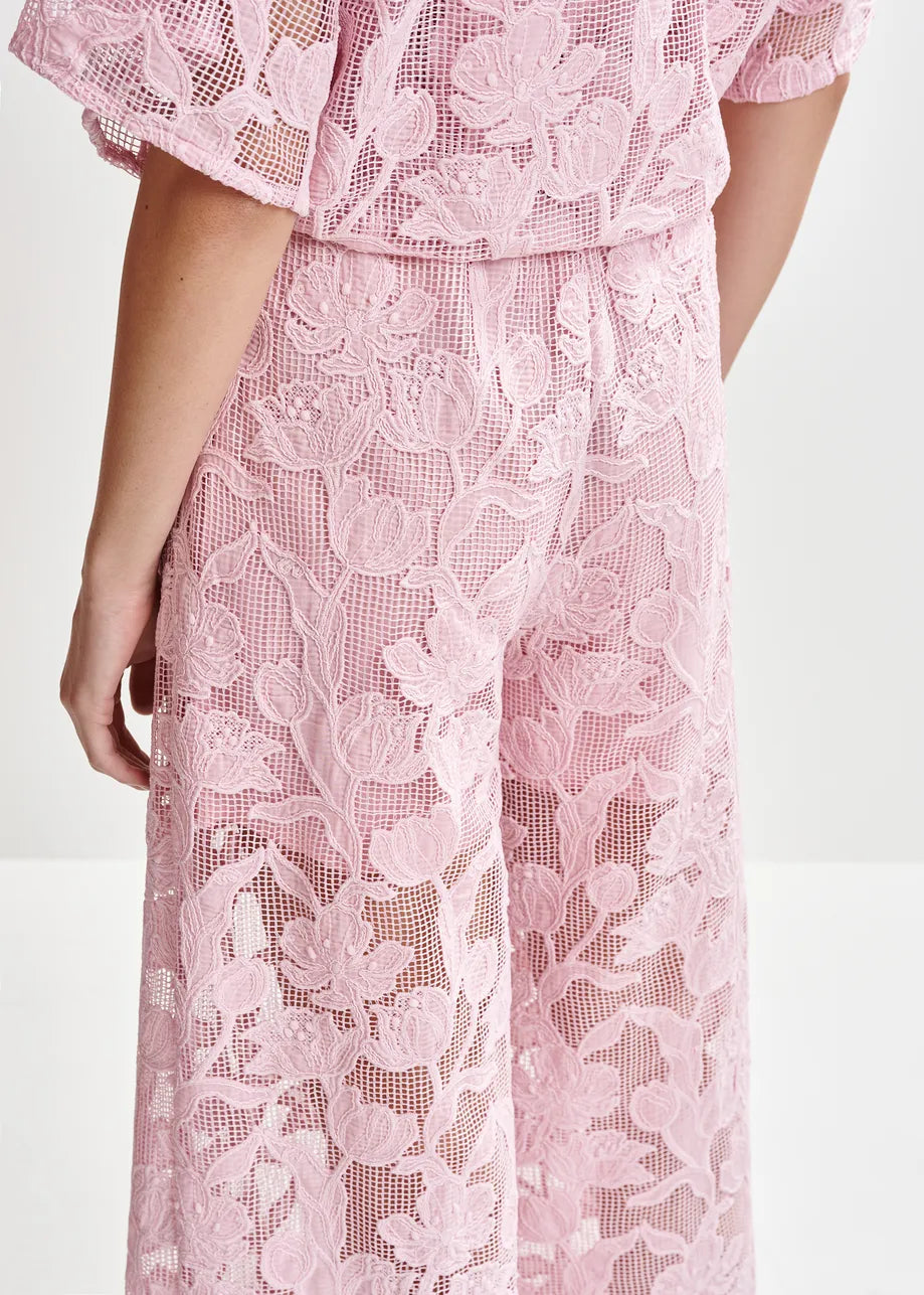 Henim Lace Wide Leg Pants