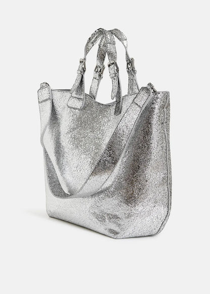 Hurry Metallic Shopper Bag