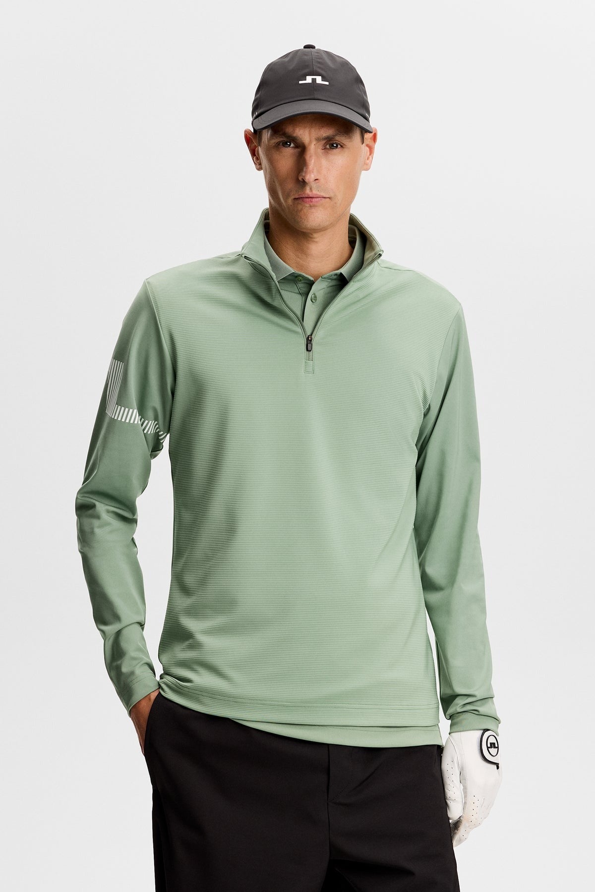 Heath Strike Mid Layer in Hedge Green