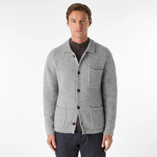 Heywood Grey Wool Shirt