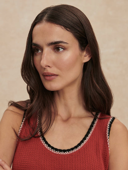 Higson Knit Tank - Bossa Nova