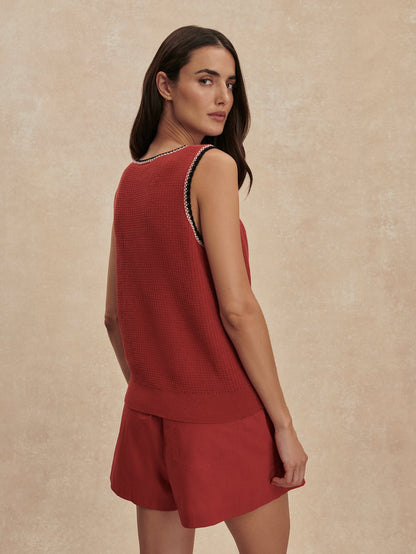 Higson Knit Tank - Bossa Nova