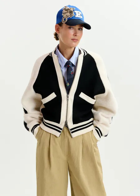 Idol Fluffy Bomber Jacket