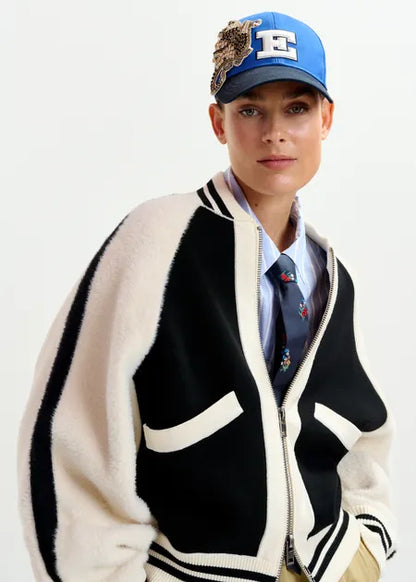 Idol Fluffy Bomber Jacket