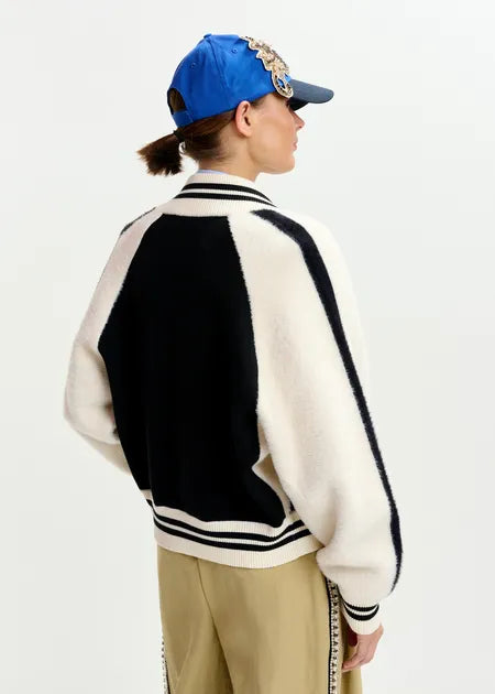 Idol Fluffy Bomber Jacket