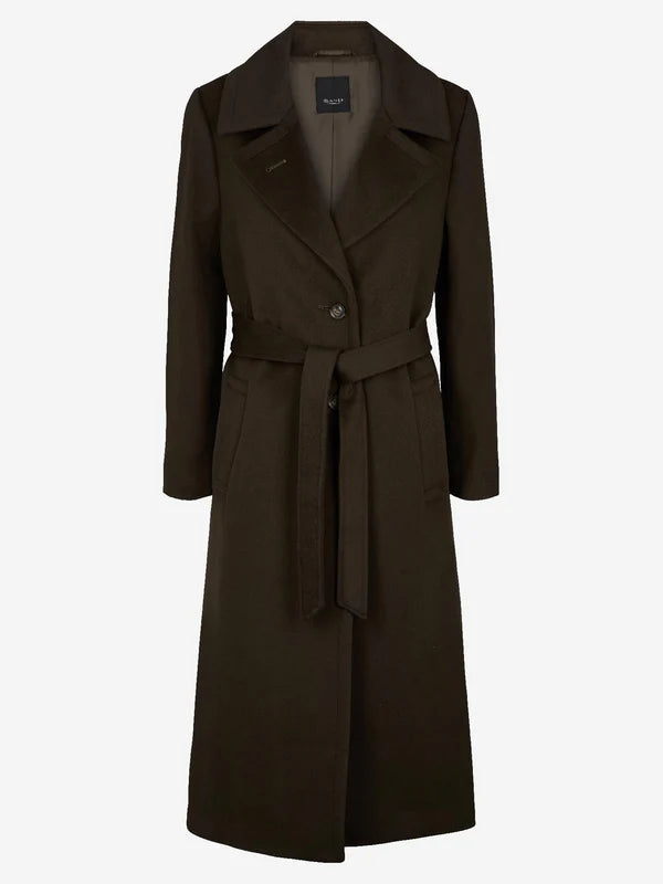 Claretta Long Cashmere/Wool Coat