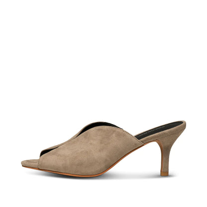 Valentine Sandal Suede Taupe