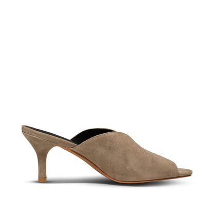 Valentine Sandal Suede Taupe