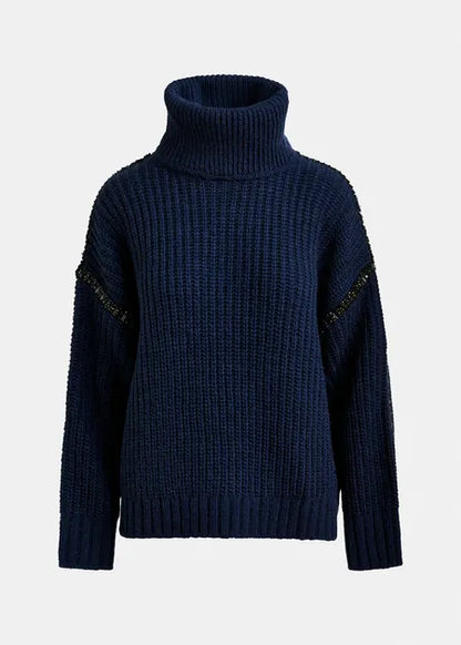 Indsay Wool Turtleneck Sweater