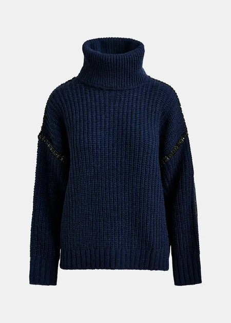 Indsay Wool Turtleneck Sweater