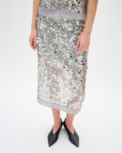 Davina Sequin Skirt