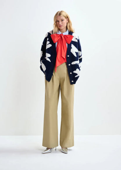 Jarden Letter Print Cardigan