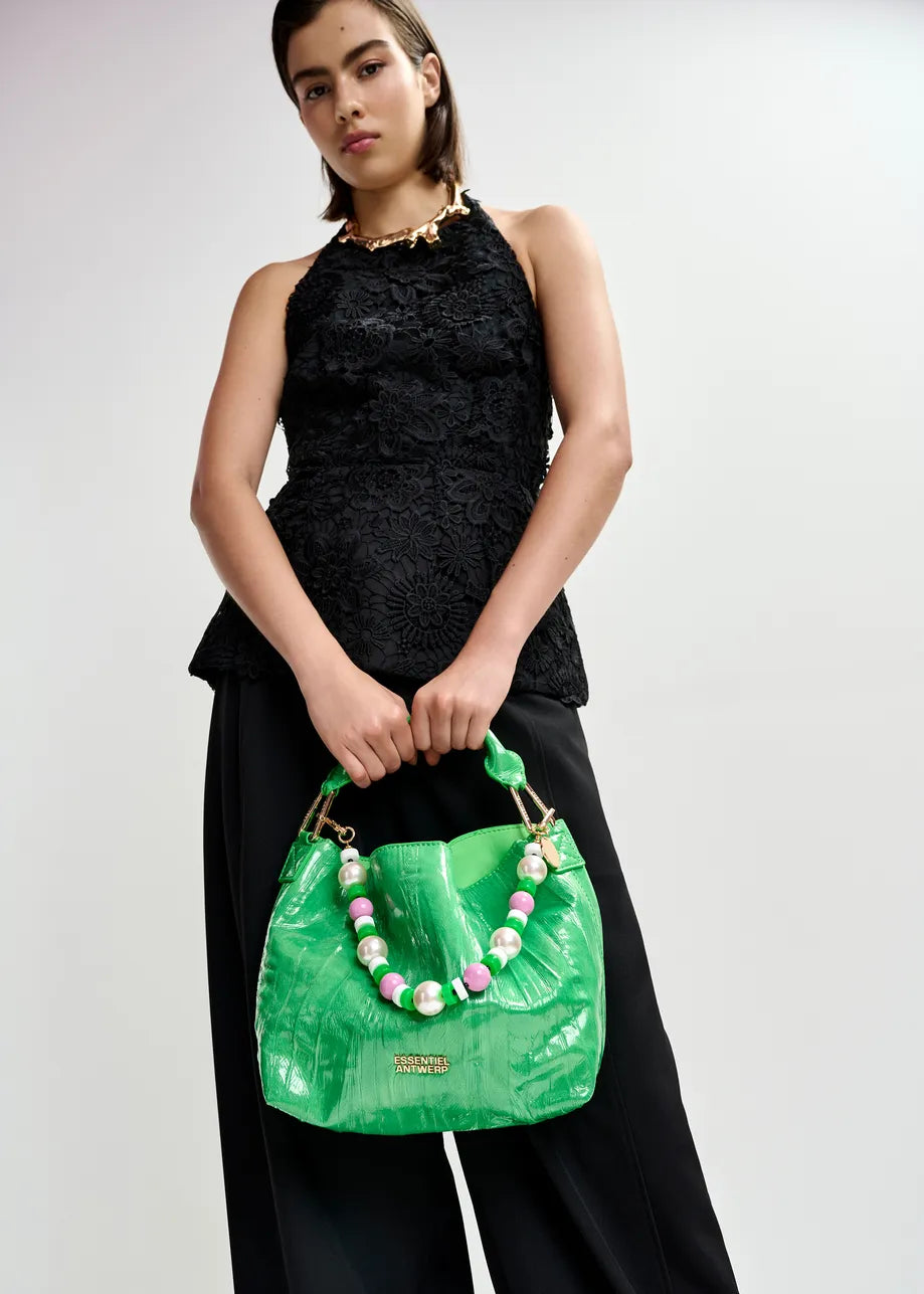 Jhossi Green Shopper Mini Bag