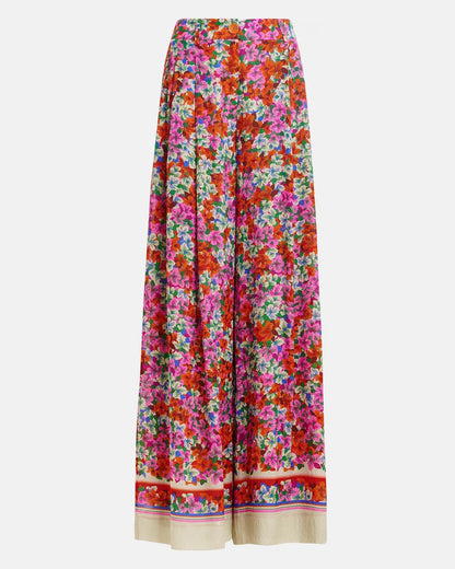 Joek Floral Wide Leg Pants