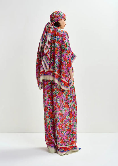 Joek Floral Wide Leg Pants