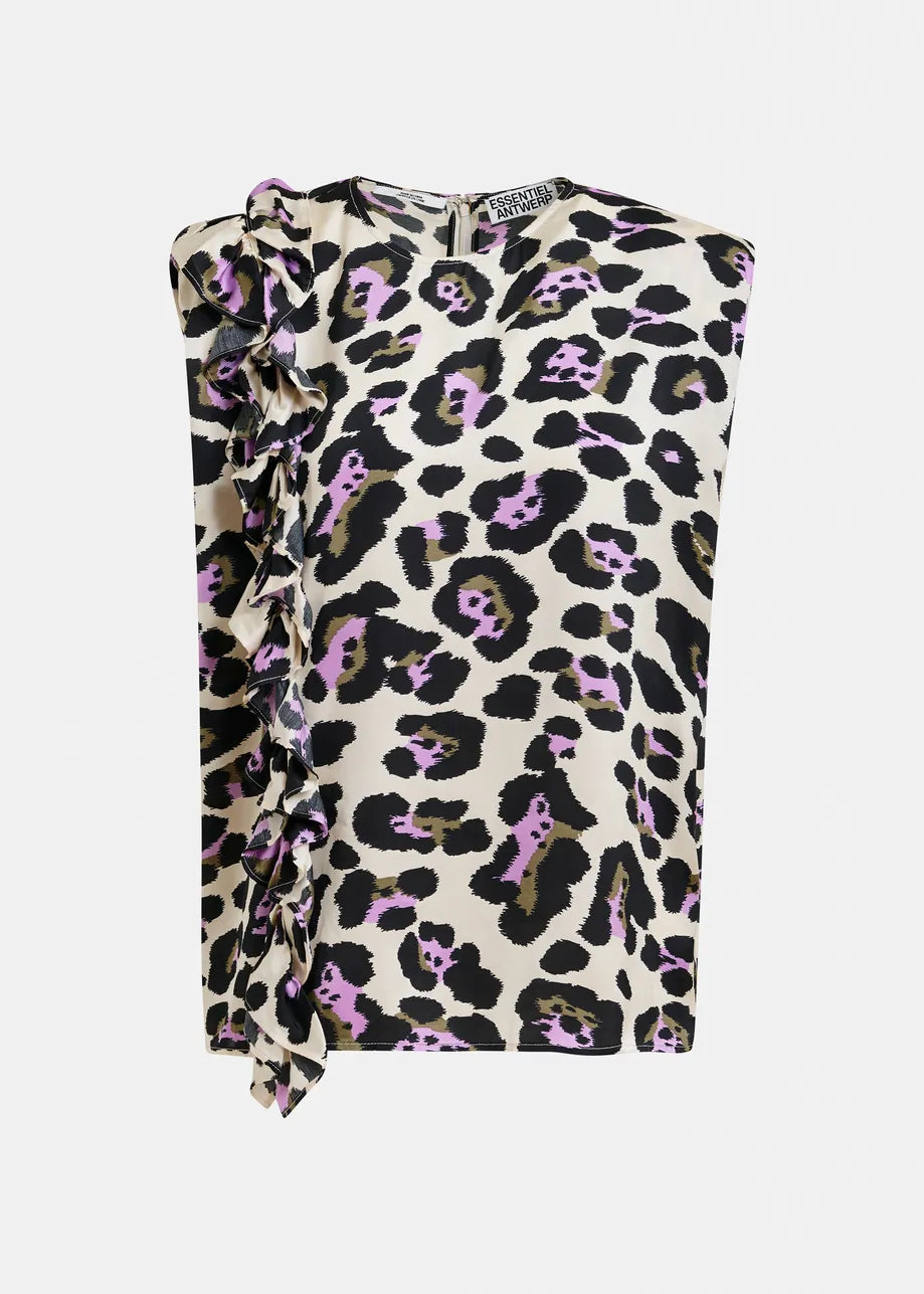 Joey Leopard Top