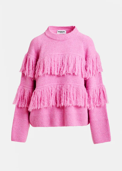 Johns Sweater With Fringe Detail