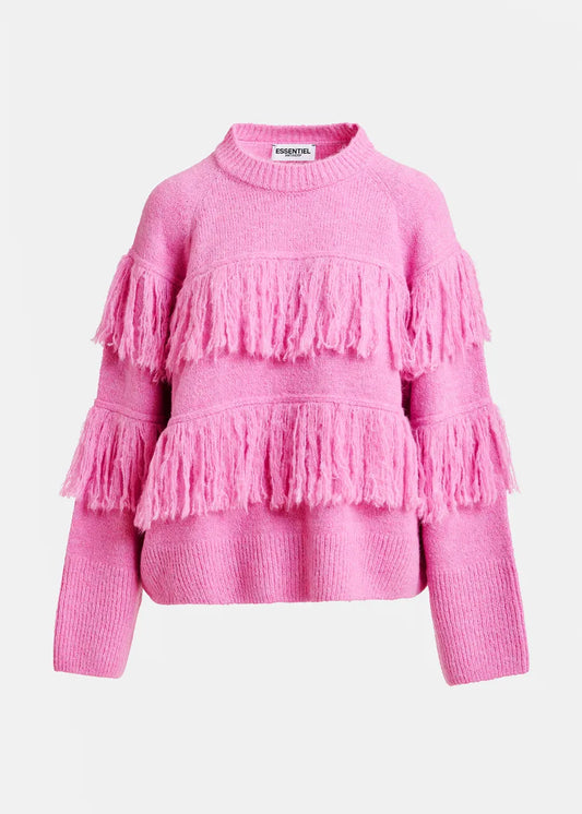 Johns Sweater With Fringe Detail
