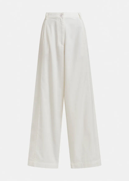 Joviaal Wide Leg Cotton Pants