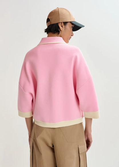 Jugly Contrasting Trim Cardigan