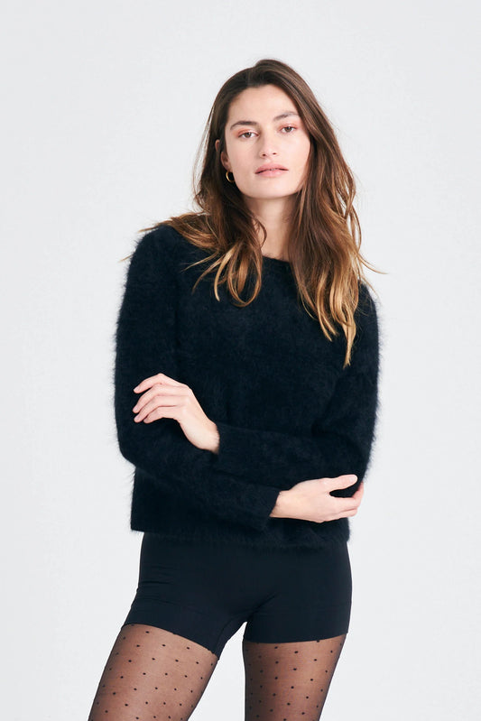 Cashmere Brushed Crew