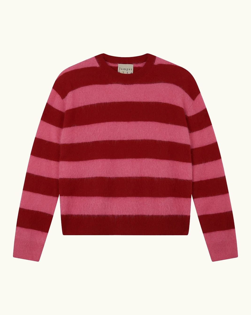 Brushed Stripe Crew