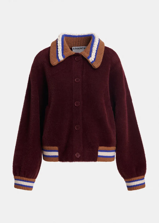 Kamore Embellished Collar Cardigan