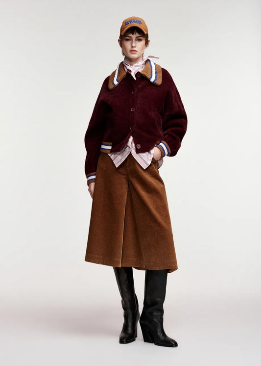 Kamore Embellished Collar Cardigan