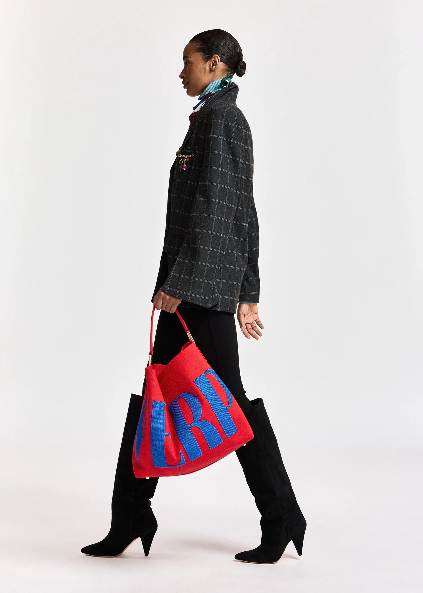Kendra Oversized Blazer with Underarm Zip Detail