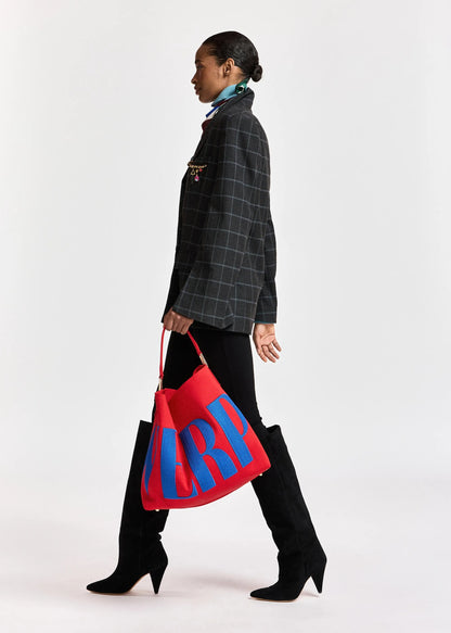 Kendra Oversized Blazer with Underarm Zip Detail