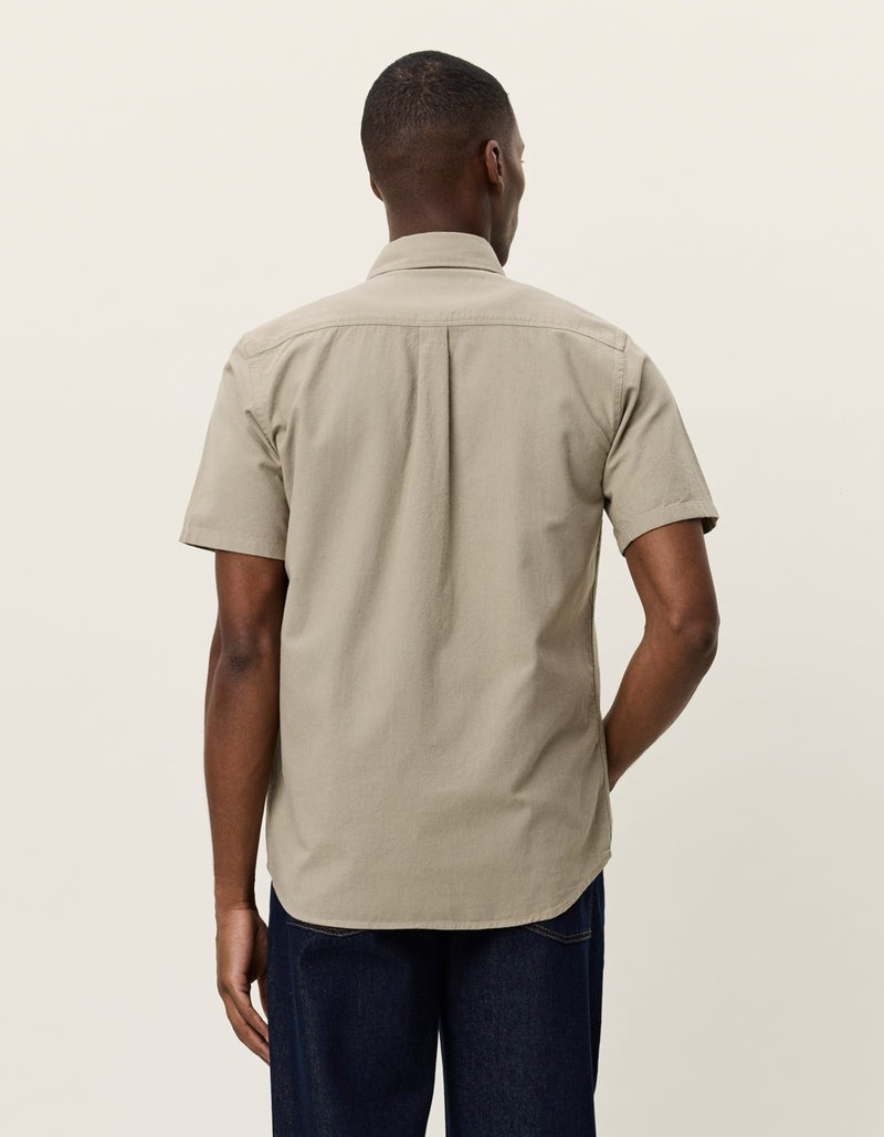 Konrad Cotton Linen Short Sleeve Shirt