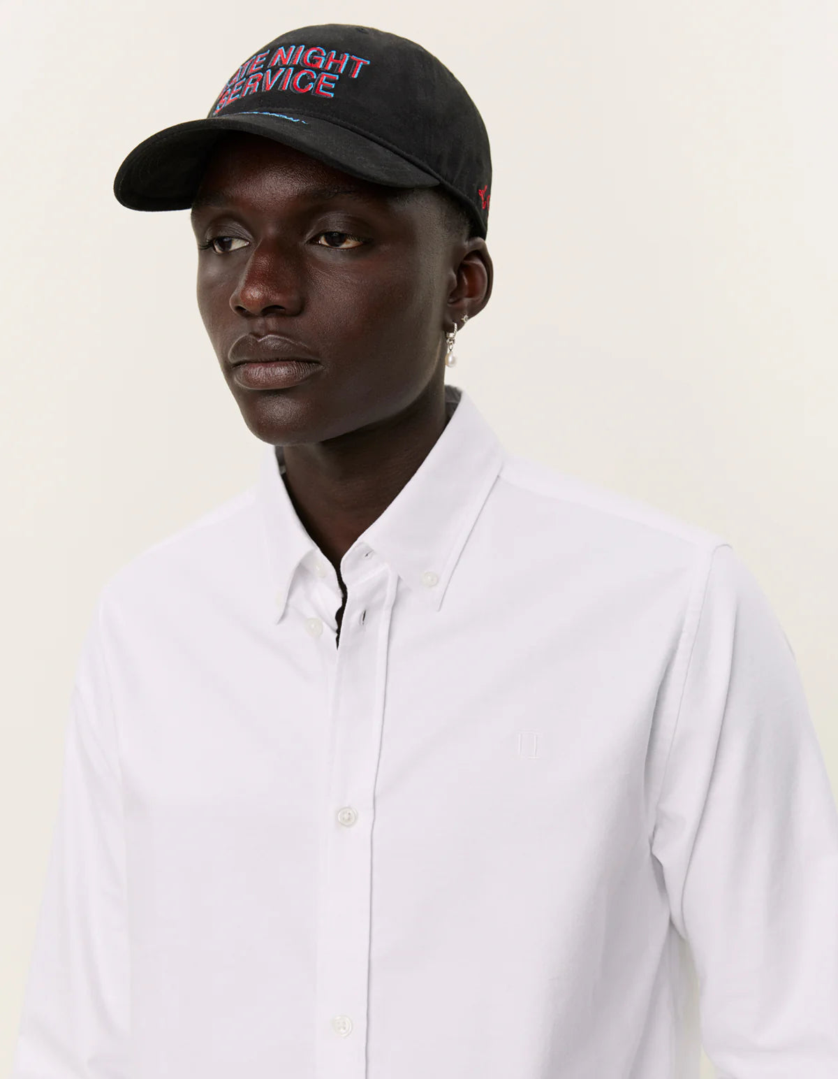 Konrad Oxford Shirt White