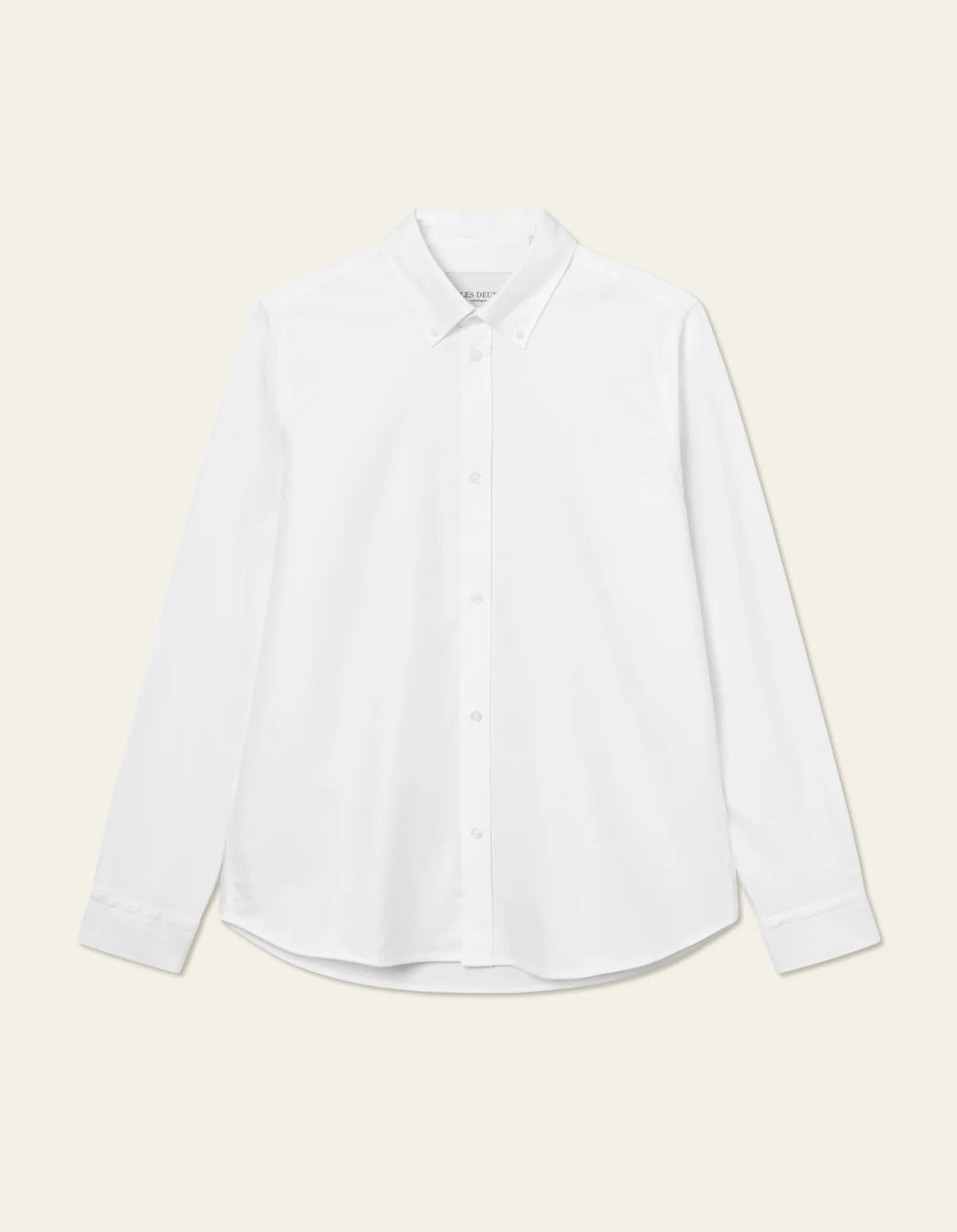 Konrad Oxford Shirt White