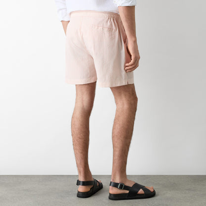 Lytham Pink Stripe Swim Short
