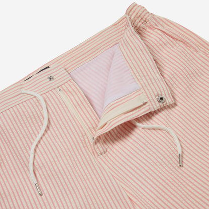 Lytham Pink Stripe Swim Short