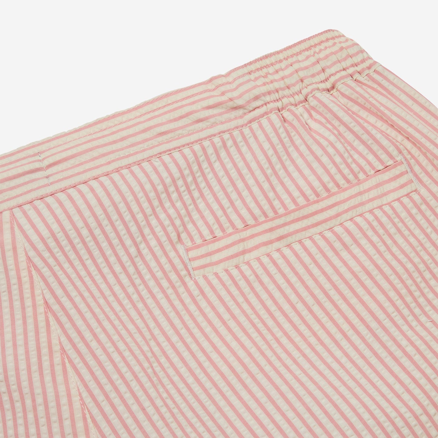 Lytham Pink Stripe Swim Short