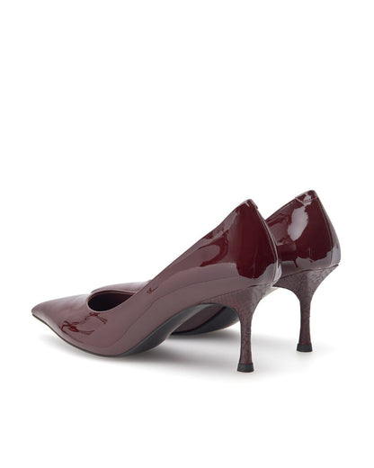 Laura Patent Heel - Cherry