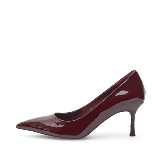 Laura Patent Heel - Cherry