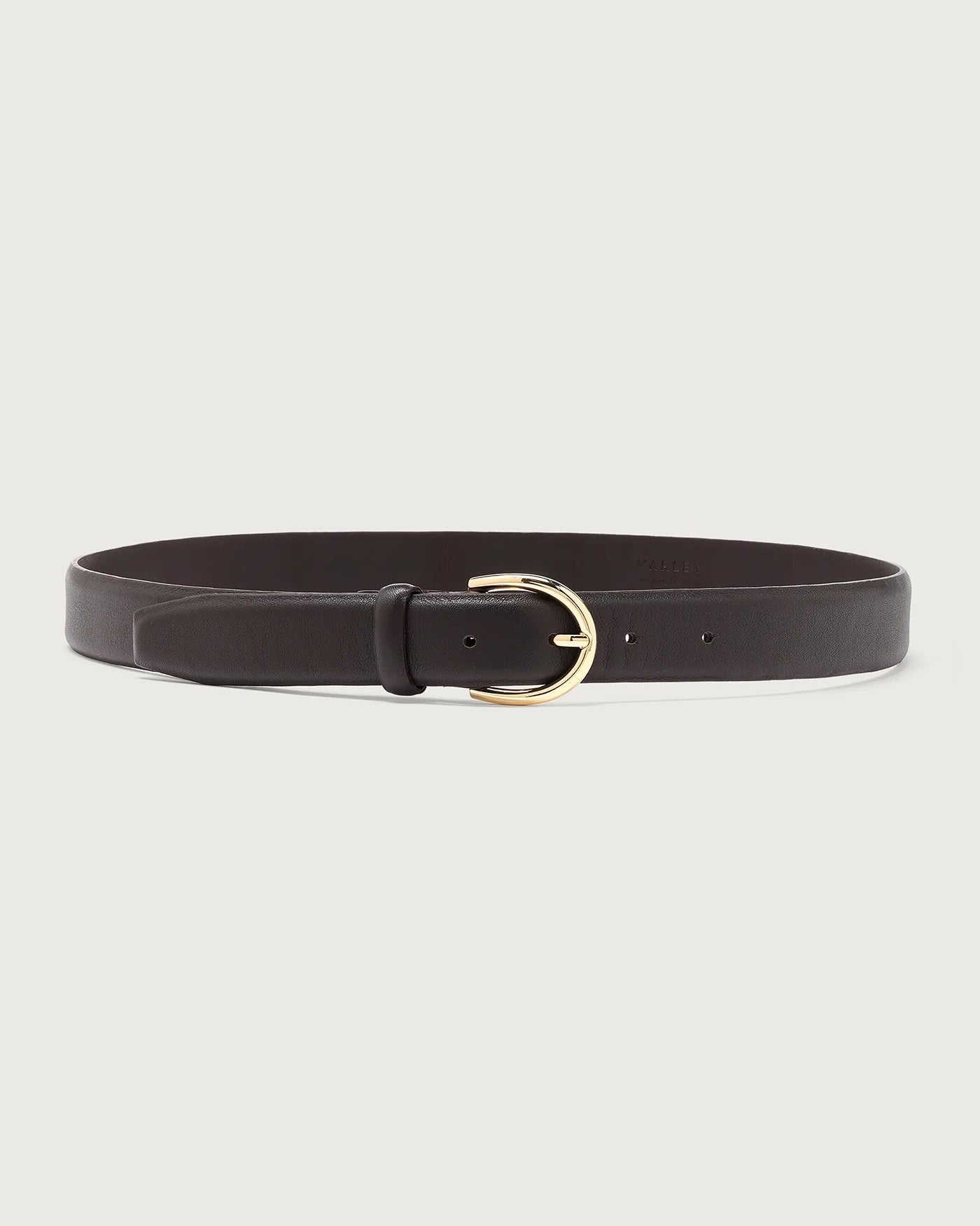 Lenai Leather Belt - Ebony Brown