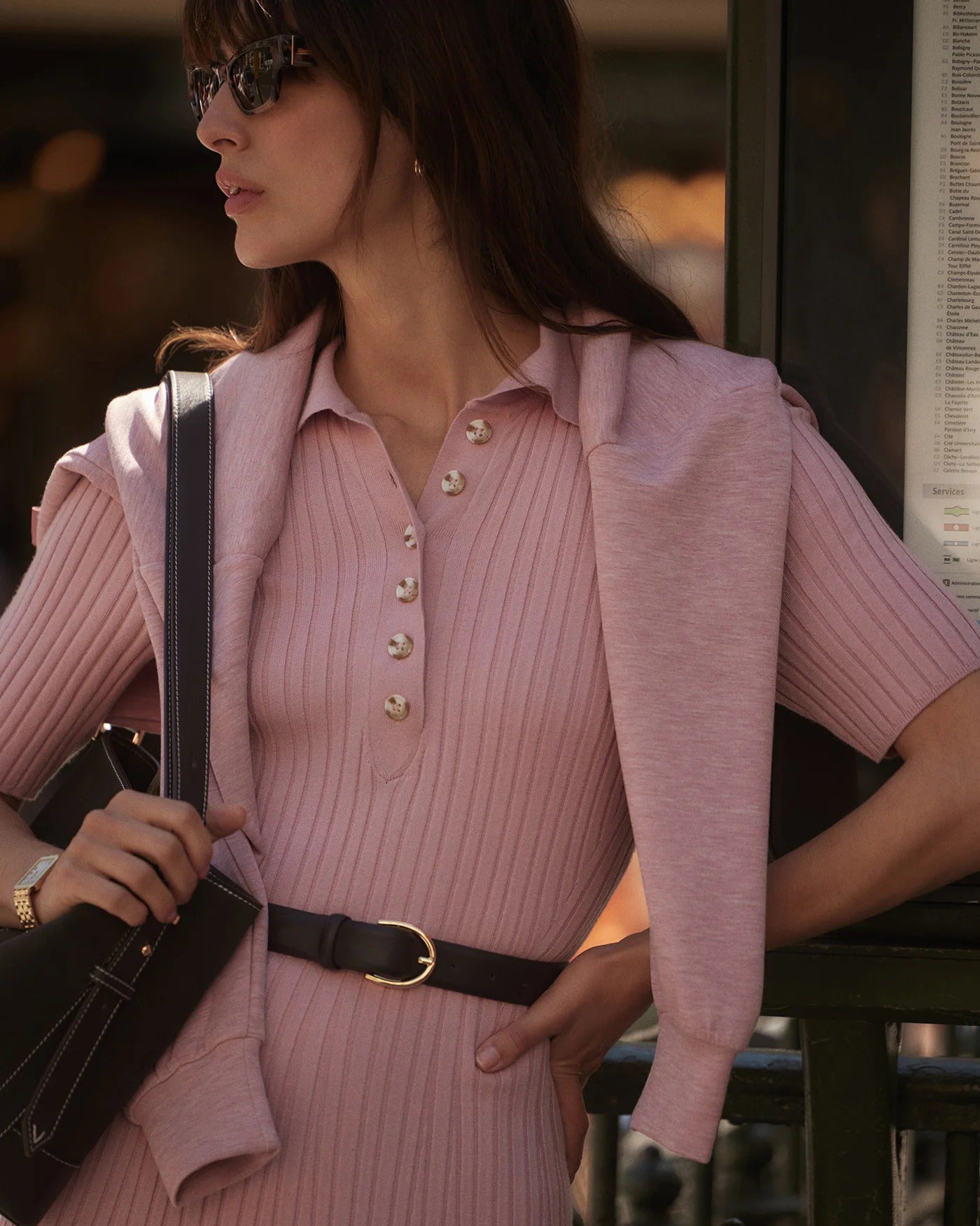 Lenai Leather Belt - Ebony Brown