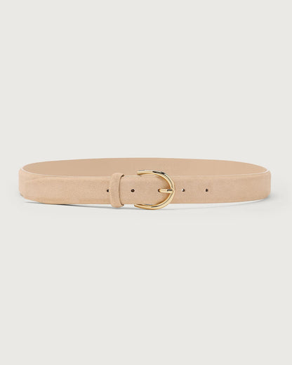Lenai Leather Belt - Latte