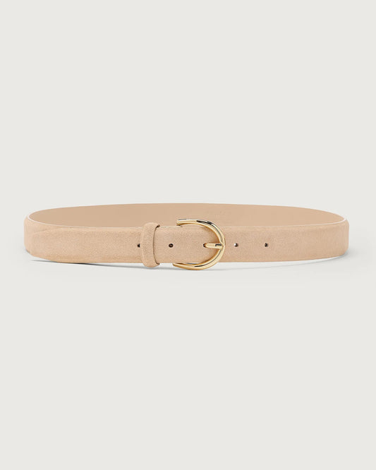 Lenai Leather Belt - Latte