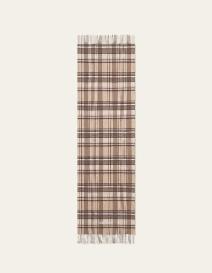 Les Deux Check Wool Scarf
