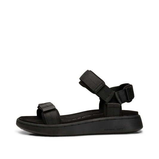Line Black Sandal