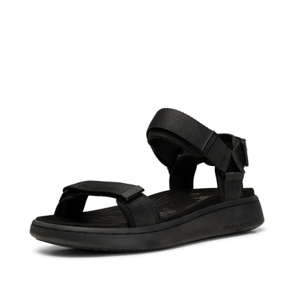 Line Black Sandal