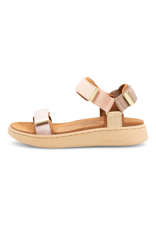 Line Blush Multi Sandal