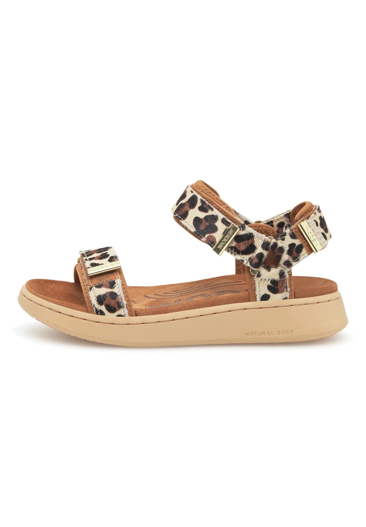Line Animal Leopard Sandal