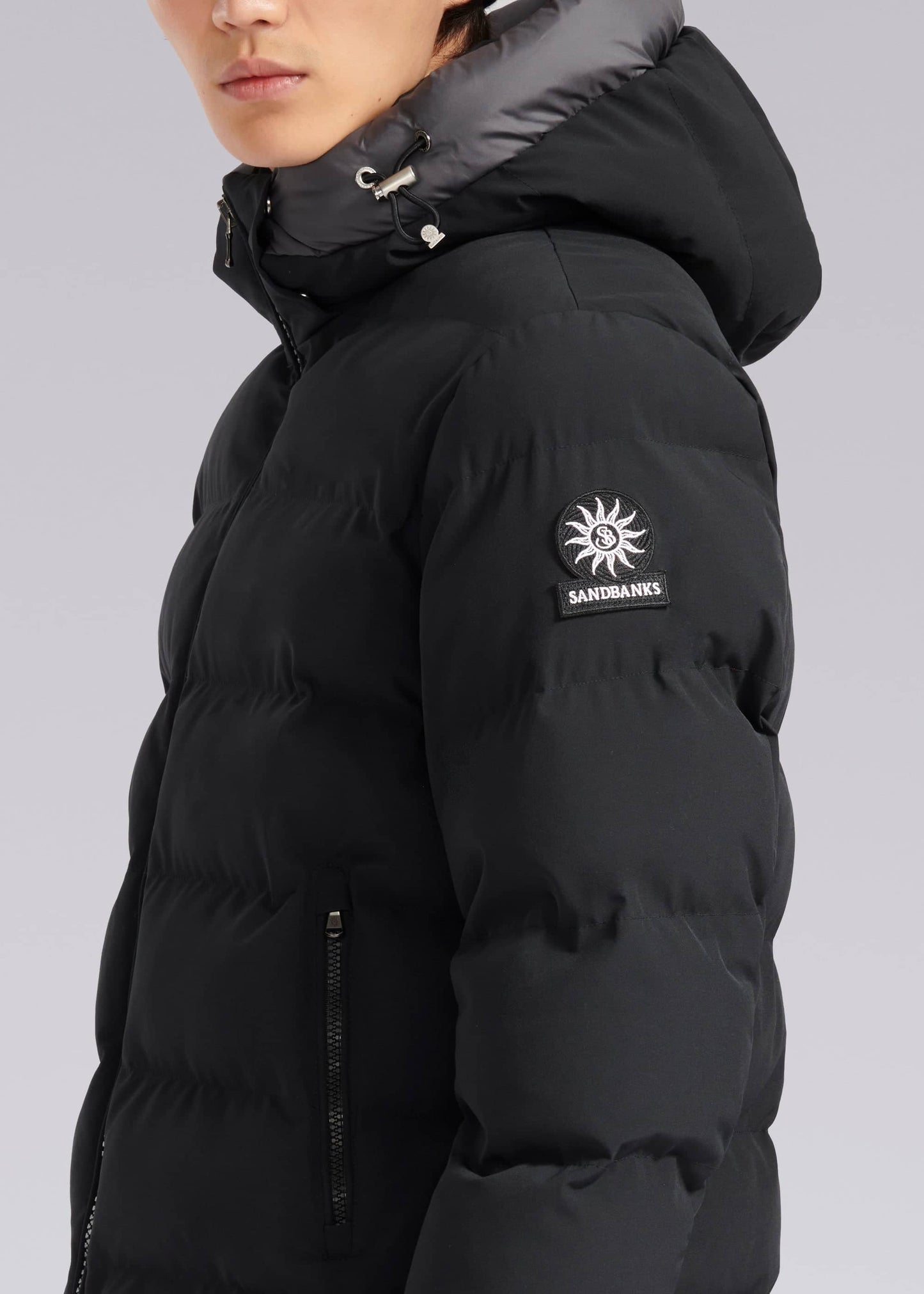 Banks Puffer Jacket Black