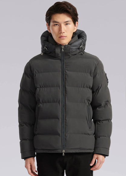 Banks Puffer Jacket Charcoal